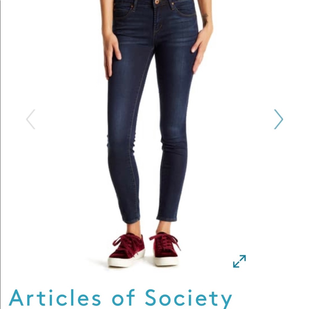 Articles of Society mid rise jeans 24
